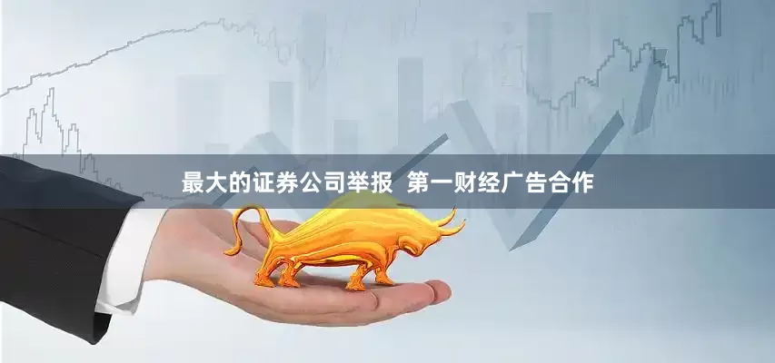 最大的证券公司举报  第一财经广告合作
